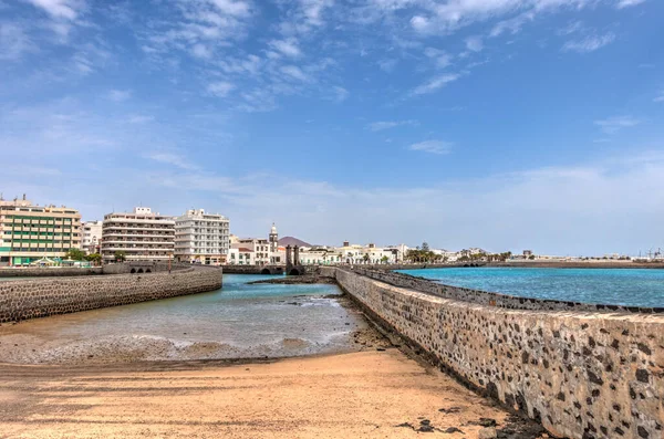 Arrecife Spain September 2020 Historical City Lanzarote Island Hdr Image — Foto Stock