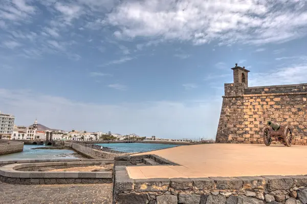 Arrecife Spain September 2020 Historical City Lanzarote Island Hdr Image — стокове фото