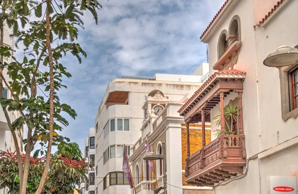 Arrecife, Spain - September 2020 : Historical city of Lanzarote Island, HDR Image