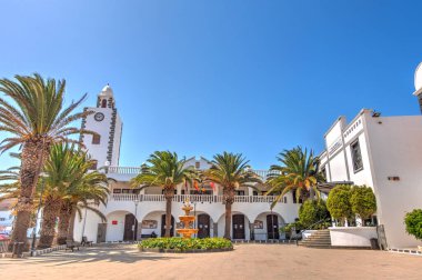 street of Teguise, Lanzarote, Spain