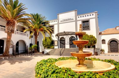 street of Teguise, Lanzarote, Spain
