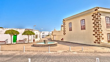 street of Teguise, Lanzarote, Spain
