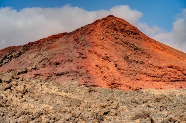 beautiful view of Papagayo Coast, Lanzarote, HDR Image