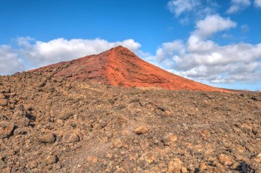 beautiful view of Papagayo Coast, Lanzarote, HDR Image