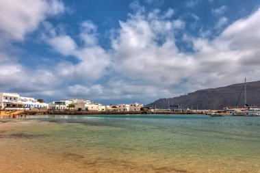view of La Graciosa Island, Lanzarote