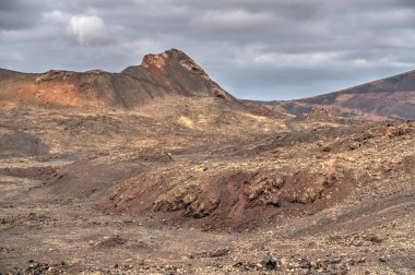 Timanfaya National Park, Lanzarote, HDR Image