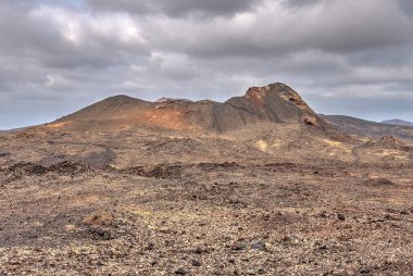 Timanfaya National Park, Lanzarote, HDR Image