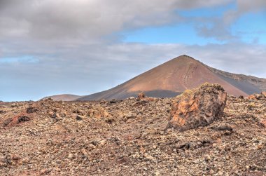 Timanfaya National Park, Lanzarote, HDR Image