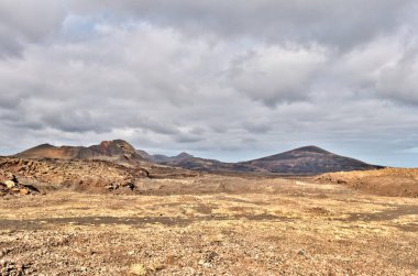 Timanfaya National Park, Lanzarote, HDR Image
