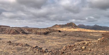 Timanfaya National Park, Lanzarote, HDR Image