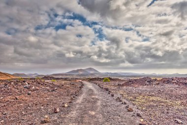 Timanfaya National Park, Lanzarote, HDR Image