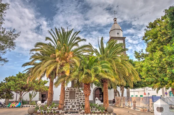 Arrecife Spain September 2020 Historical City Lanzarote Island Hdr Image — Stock Photo, Image