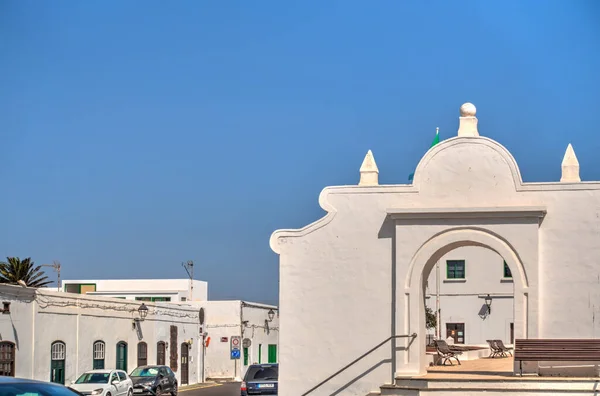 Street Teguise Lanzarote Spain — Foto Stock