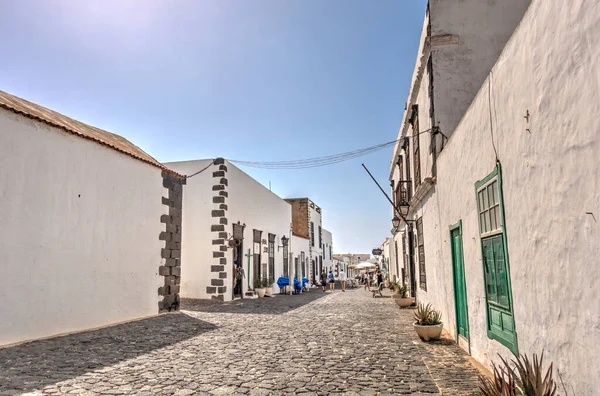 Teguise Lanzarote Spain September 2020 Old Capital City Sunny Weather — Stok fotoğraf