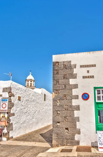 Teguise Lanzarote Spain September 2020 Old Capital City Sunny Weather — Stock Photo, Image