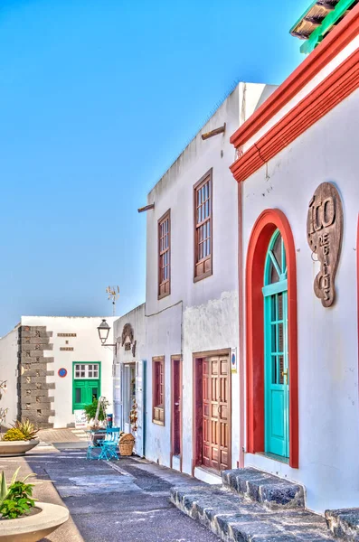 Teguise Lanzarote Spain September 2020 Old Capital City Sunny Weather — Stockfoto