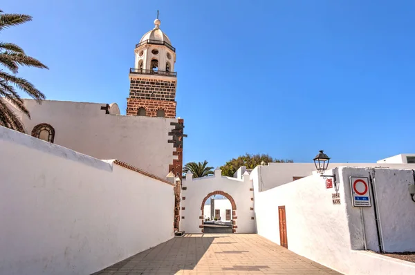 Teguise Lanzarote Spain September 2020 Old Capital City Sunny Weather — Foto de Stock