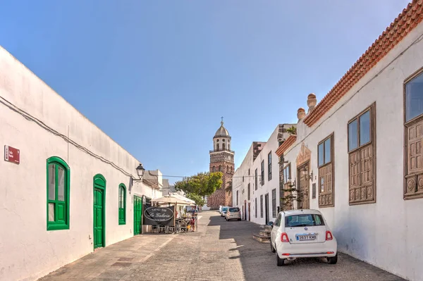Teguise Lanzarote Spain September 2020 Old Capital City Sunny Weather — Fotografia de Stock