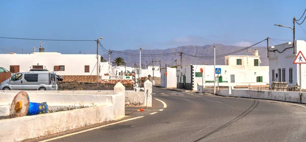 Volcanic Landscape Countryside Lanzarote Island — Stockfoto