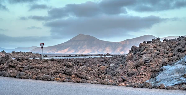 Los Hervideros Lanzarote Canary Islands — ストック写真