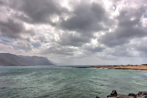 View Graciosa Island Lanzarote — 스톡 사진
