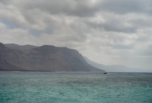 View Graciosa Island Lanzarote — Fotografia de Stock