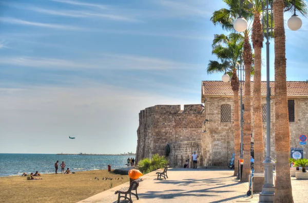 Larnaka Cyprus October 2019 Seaside Resort Sunny Weather — Stockfoto