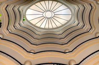 Leon, Spain - July 2020 : Historical center in sunny weather