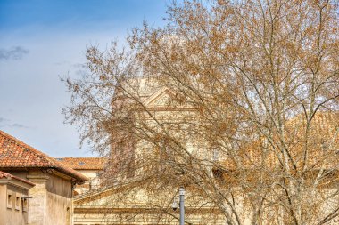 Marseilles, France - March 2022:  Historical center view, HDR Image