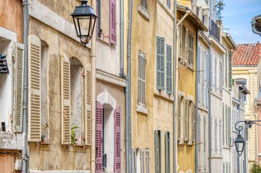 Marseilles, France - March 2022:  Historical center view, HDR Image