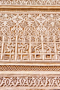 Meknes, Morocco - January 2020 : Bou Inania Madrasa or Islamic School