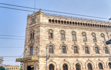 Mexico City, February 2022 : Historical center in cloudy weather.