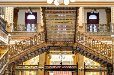 Mexico City, Mexico - January 2022 : Main Cathedral Interior, HDR 