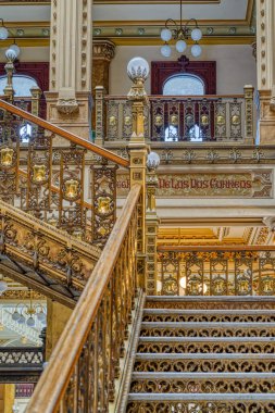 Mexico City, Mexico - January 2022 : Main Cathedral Interior, HDR 