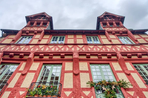 Mans France December 2020 Historical Center Cloudy Weather — Foto Stock