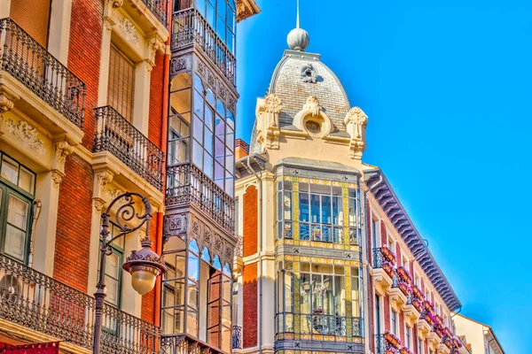 Leon Spain July 2020 Historical Center Sunny Weather — 스톡 사진