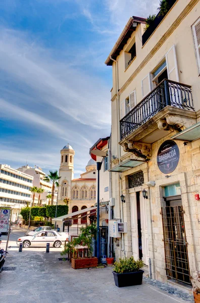 Limassol Cyprus October 2019 Historical Center Sunny Weather — Stockfoto