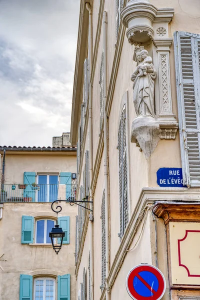 Marseilles France March 2022 Historical Center View Hdr Image — Stock Photo, Image