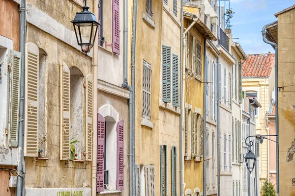 Marseilles, France - March 2022:  Historical center view, HDR Image