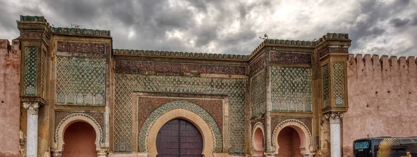 Meknes Morocco January 2020 Historical Center Wintertime — Stok fotoğraf
