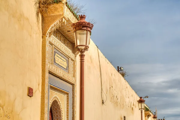 Meknes Morocco January 2020 Historical Center Wintertime —  Fotos de Stock