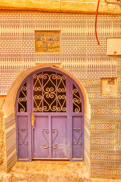Мекнес Марокко Январь 2020 Года Исторический Центр Зимой — стоковое фото
