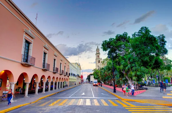 Merida Mexico January 2017 Historical Center Sunny Weather — Stock Fotó