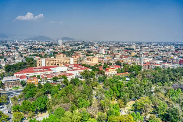 Mexico City Mexico January 2022 Condesa Neighborhood Sunny Weather Hdr — 图库照片