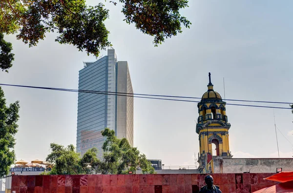 Mexico City February 2022 Historical Center Cloudy Weather —  Fotos de Stock