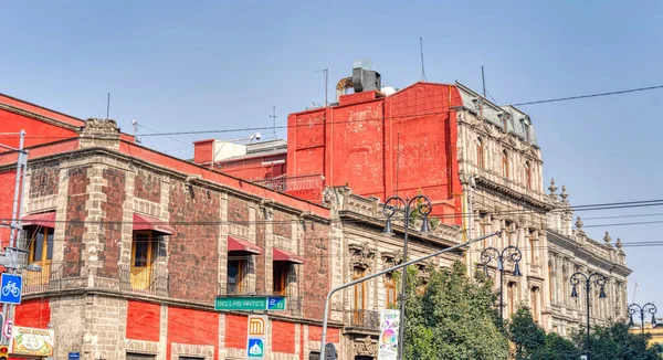 Mexico City February 2022 Historical Center Cloudy Weather —  Fotos de Stock