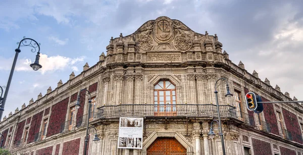 Mexico City Mexico January 2022 Historical Center Wintertime — Zdjęcie stockowe