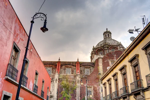 Mexico City Mexico January 2022 Historical Center Wintertime — ストック写真