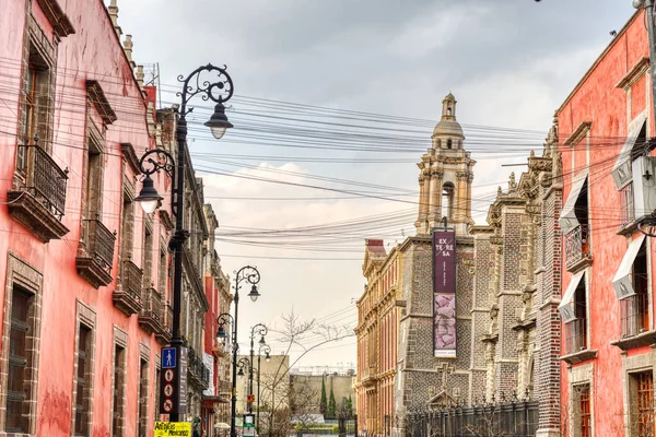 Mexico City Mexico January 2022 Historical Center Wintertime — 스톡 사진