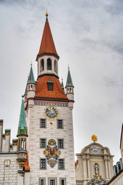 Munich, Germany : November 2021 : Historical center in autumn